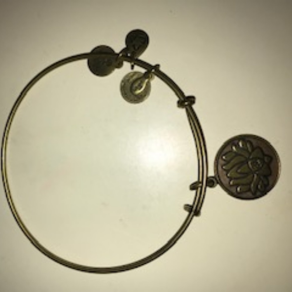 Alex and Ani - lotus flower bracelet